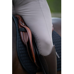Calça Amia 6805 Pikeur grip nos joelhos cintura média feminina  Cinzento-acastanhado Castanho
