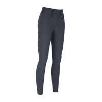 Calça Amia 6805 Pikeur grip nos joelhos cintura média feminina Sombra escura Cinzento
