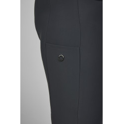 Calça Amia 6805 Pikeur grip nos joelhos cintura média feminina Sombra escura Cinzento Calça Amia 6805 Pikeur grip nos joelhos cintura média feminina Sombra escura Cinzento