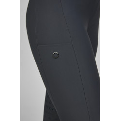 Calça Amia 6805 Pikeur grip nos joelhos cintura média feminina Sombra escura Cinzento Calça Amia 6805 Pikeur grip nos joelhos cintura média feminina Sombra escura Cinzento