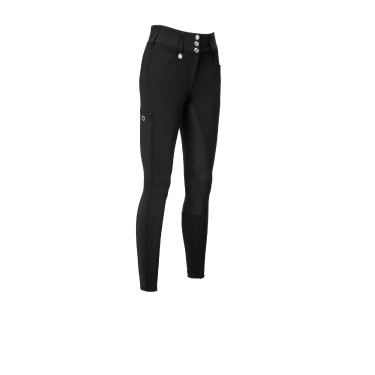 Calça Pikeur feminina New Candela full grip 3906 cintura alta Preto