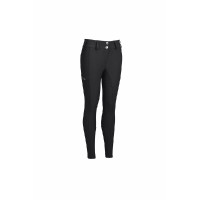 Calça Pikeur cintura média para menina full grip 9306 Preto