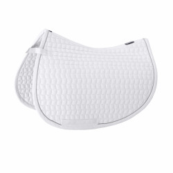 Almofada de sela Eskadron Algodão Prata Branco
