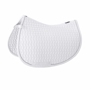Almofada de sela Eskadron Algodão Prata Branco
