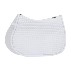 Almofada de sela Eskadron Algodão Prata Branco