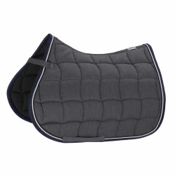 Sela de equitação Eskadron Performance Contrast Mistura de antracite Cinzento