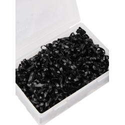 Caixas de elásticos de silicone LeMieux Preto Caixas de elásticos de silicone LeMieux Preto