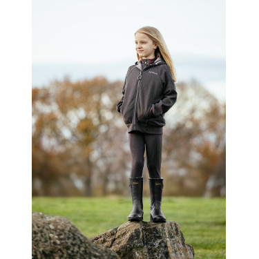 Botas de borracha LeMieux Ultra Stride Young Rider Preto