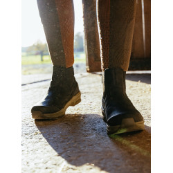 Botas LeMieux Chelsea Trex impermeáveis Preto