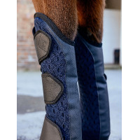 Guêtres de transporte LeMieux Kudos mesh 3D Marinho Azul-marinho