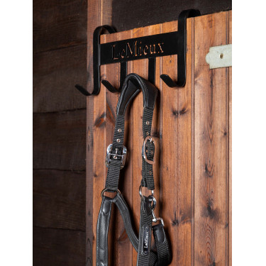 Porta-cabeçada Badminton LeMieux Preto
