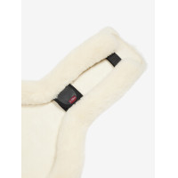 Kurzer Bauchlatz-Schutzgurt LeMieux Anatomic Merino+ Natural Castanho Kurzer Bauchlatz-Schutzgurt LeMieux Anatomic Merino+ Natural Castanho