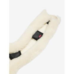 Gurtenschutz Jumping LeMieux Anatomic aus Merino+ Wolle Natural Castanho