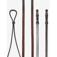 Rendas duplas LeMieux Hunter Havana / prata