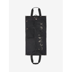 Bolsa de viagem LeMieux para casaco de competição Luxe Preto Bolsa de viagem LeMieux para casaco de competição Luxe Preto