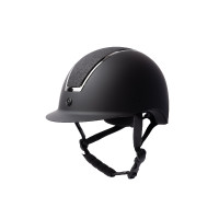 Capacete Sentinel II Horze Preto / preto Capacete Sentinel II Horze Preto / preto