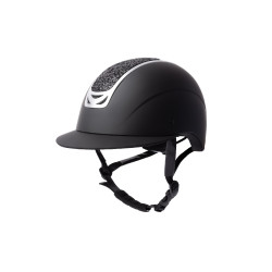Capacete de equitação com ornamento de cristal Horze Arix II Capacete de equitação com ornamento de cristal Horze Arix II