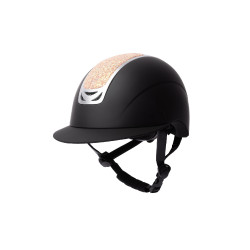 Capacete de equitação com ornamento de cristal Horze Arix II Capacete de equitação com ornamento de cristal Horze Arix II