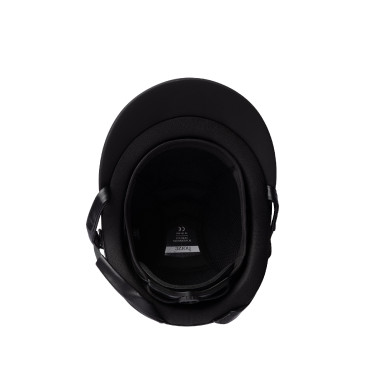 Capacete de equitação com ornamento de cristal Horze Arix II Preto / prata