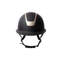 Capacete de equitação tecnologia Majoris MIPS II B Vertigo Preto