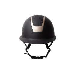 Capacete de equitação tecnologia Majoris MIPS II B Vertigo Preto