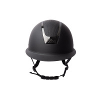 Capacete de equitação tecnologia Majoris MIPS II B Vertigo Preto