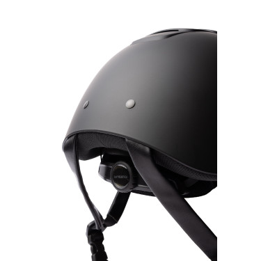 Capacete de equitação tecnologia Majoris MIPS II B Vertigo Preto / prata