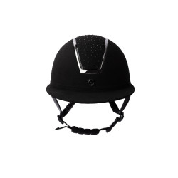 Capacete de equitação Solara II Horze Preto / preto