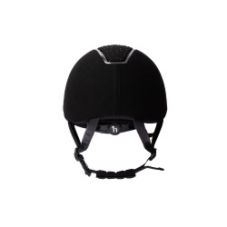 Capacete de equitação Solara II Horze Preto / preto