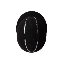 Capacete de equitação Solara II Horze Preto / preto