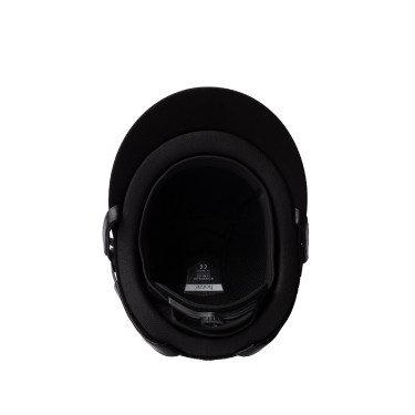Capacete de equitação Solara II Horze Preto / preto