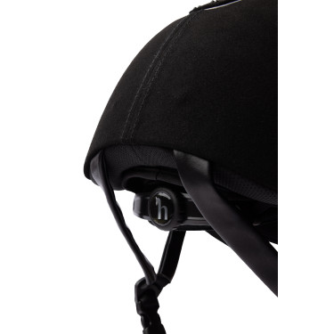 Capacete de equitação Solara II Horze Preto / preto