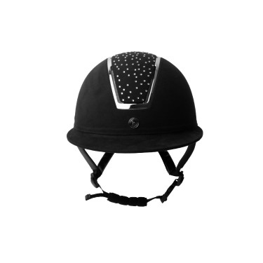 Capacete de equitação Solara II Horze Preto / branco