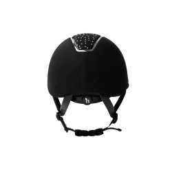Capacete de equitação Solara II Horze Preto / branco