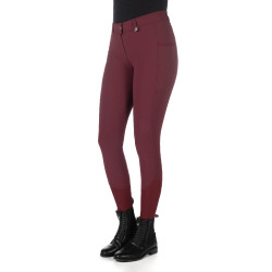 Calça Livigno fundo 1/1 em silicone HKM mulher Lauria Garrelli Bordéus Bordô Calça Livigno fundo 1/1 em silicone HKM mulher Lauria Garrelli Bordéus Bordô