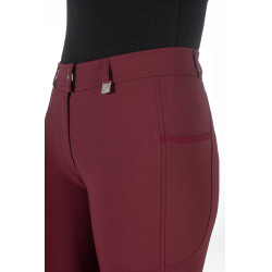 Calça Livigno fundo 1/1 em silicone HKM mulher Lauria Garrelli Bordéus Bordô Calça Livigno fundo 1/1 em silicone HKM mulher Lauria Garrelli Bordéus Bordô