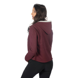 Moletom Livigno feminino HKM Bordéus Moletom Livigno feminino HKM Bordéus