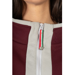 Moletom Livigno feminino HKM Bordéus Moletom Livigno feminino HKM Bordéus