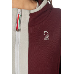 Moletom Livigno feminino HKM Bordéus Moletom Livigno feminino HKM Bordéus