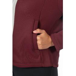 Moletom Livigno feminino HKM Bordéus Moletom Livigno feminino HKM Bordéus