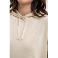 Moletom com capuz Plume Harcour feminino Linho Bege Moletom com capuz Plume Harcour feminino Linho Bege