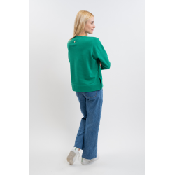 Moletom Santana Harcour Verde esmeralda