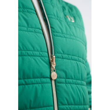 Casaco bomber Boecia Harcour Verde esmeralda