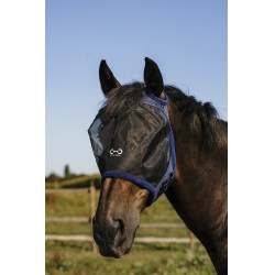 Máscara anti-moscas Riding World First sem orelhas Máscara anti-moscas Riding World First sem orelhas