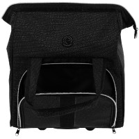 Saco de limpeza com rodas Equithème Preto Saco de limpeza com rodas Equithème Preto