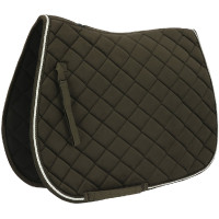 Sela de montar Riding World Veludo Castanho
