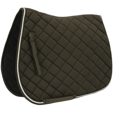 Sela de montar Riding World Veludo Castanho
