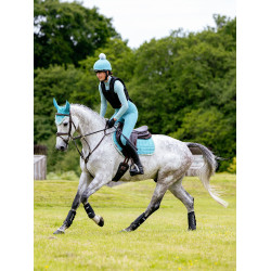 Tapete LeMieux Camurça Close Contact Quadrado Lagoa Azul