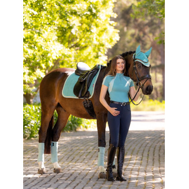 Tapete LeMieux Suede Dressage Square Lagoa Azul Tapete LeMieux Suede Dressage Square Lagoa Azul