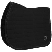 Almofada de sela Je t'aime Equithème Origine Preto Almofada de sela Je t'aime Equithème Origine Preto